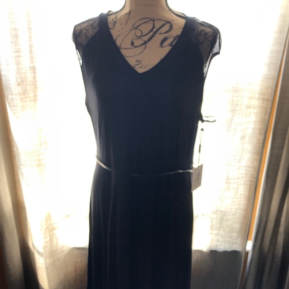 Calvin Klein Black Dress NWT - Picture 2 of 7